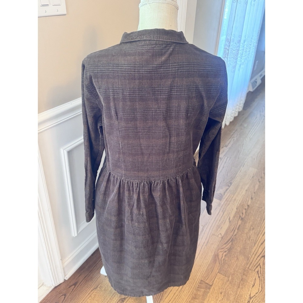 Poetry  Brown Womens corduroy Dress Size 10 - Picture 4 of 16